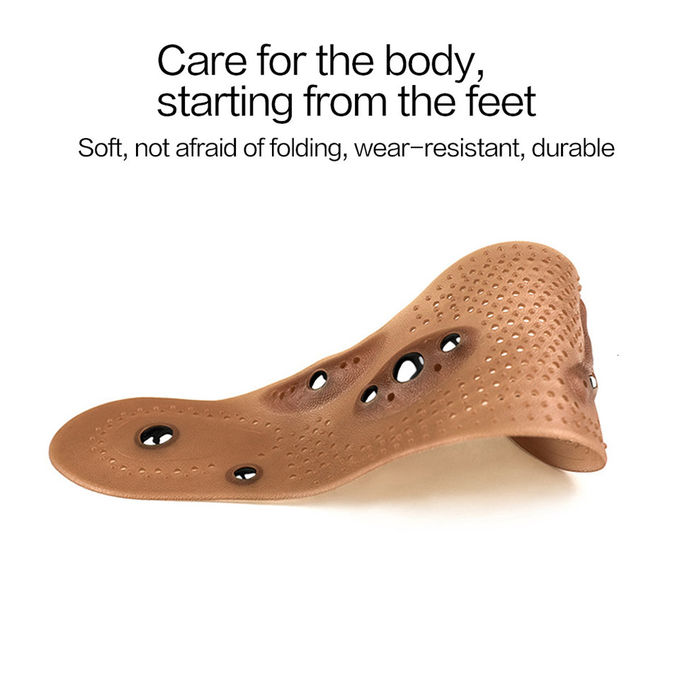 Schmerzlinderung beseitigen magnetische Acupressure-Einlegesohlen, magnetische Schuh-Auflagen Fuß-Gerüche