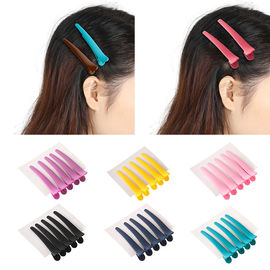 Moderne Haarfärbungs-Zusatz-bunte Enten-Mund-Haarspange für Salon/Haupt
