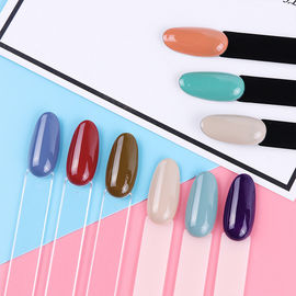 China Rundkopf-Nagelpflege bearbeitet gefälschter acrylsauernagel kundengebundene Größe für Anzeigen-Nagellack-Diagramm usine